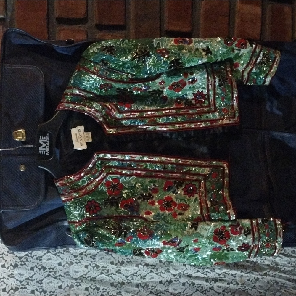 Vintage sequence blazer Jeanette for St Martin
